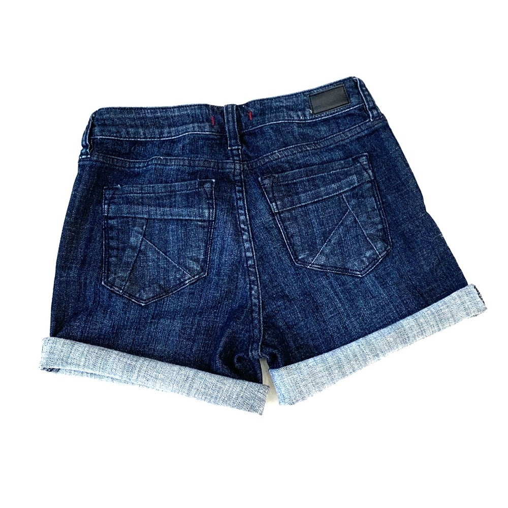 Dear John Ava Roll Up Denim Shorts